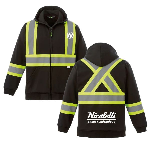 Image de Veste à capuchon Hi Vi-L00682